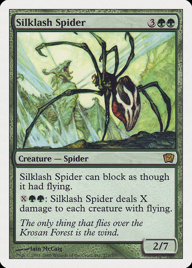 Silklash Spider [Ninth Edition] | I Want That Stuff Brandon