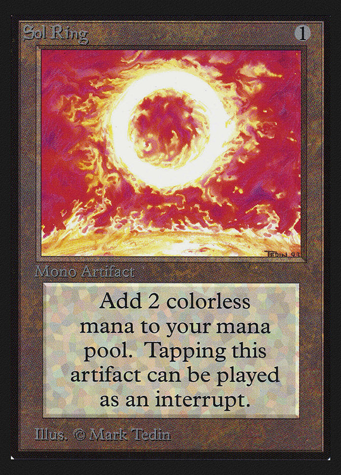 Sol Ring [International Collectors' Edition] | I Want That Stuff Brandon