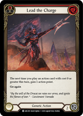 Lead the Charge (Red) [ARC209] Unlimited Edition Rainbow Foil | I Want That Stuff Brandon