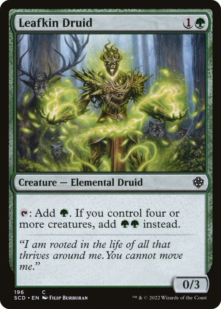 Leafkin Druid [Starter Commander Decks] | I Want That Stuff Brandon