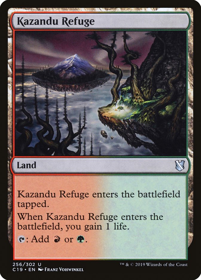 Kazandu Refuge [Commander 2019] | I Want That Stuff Brandon
