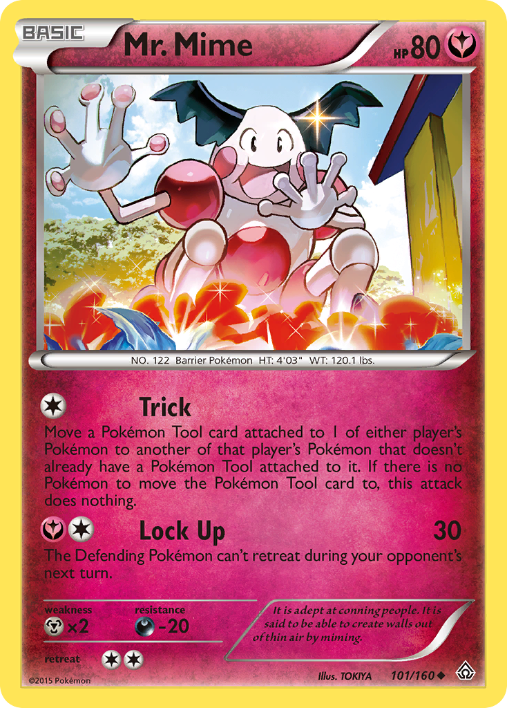 Mr. Mime (101/160) [XY: Primal Clash] | I Want That Stuff Brandon