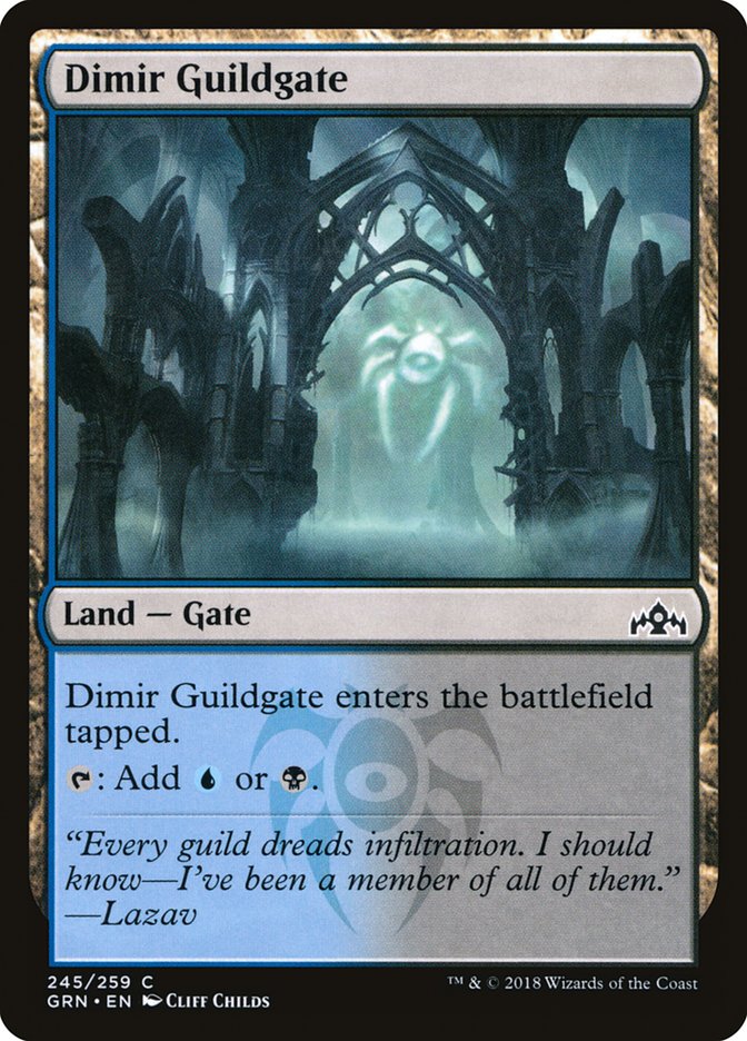 Dimir Guildgate (245/259) [Guilds of Ravnica] | I Want That Stuff Brandon