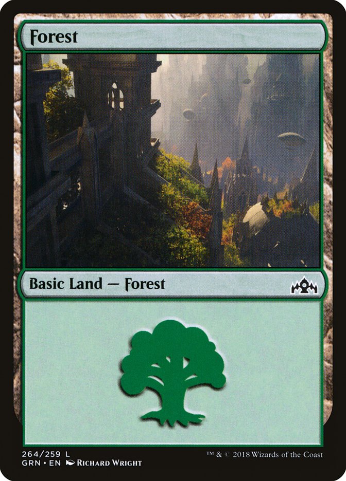 Forest (264) [Guilds of Ravnica] | I Want That Stuff Brandon