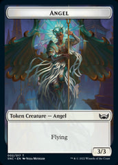 Cat // Angel Double-Sided Token [Streets of New Capenna Tokens] | I Want That Stuff Brandon