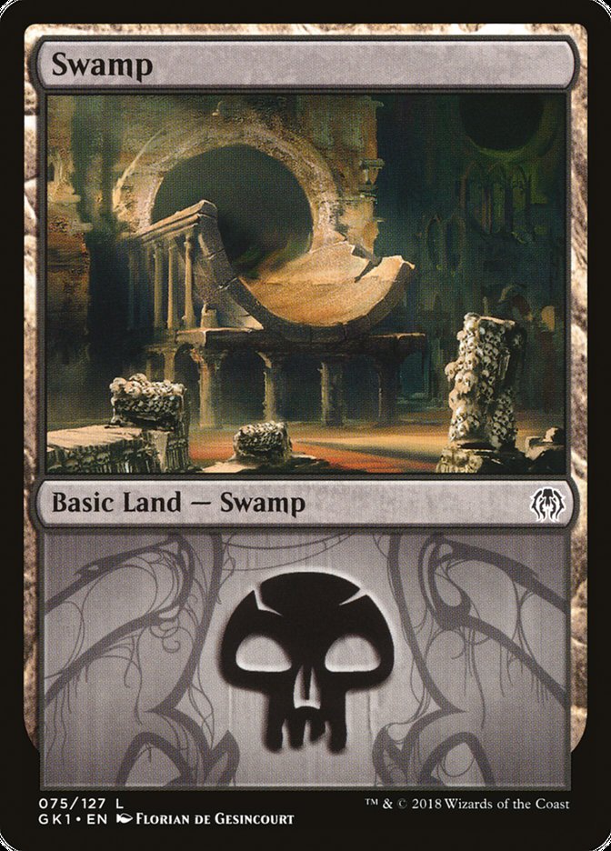 Swamp (75) [Guilds of Ravnica Guild Kit] | I Want That Stuff Brandon