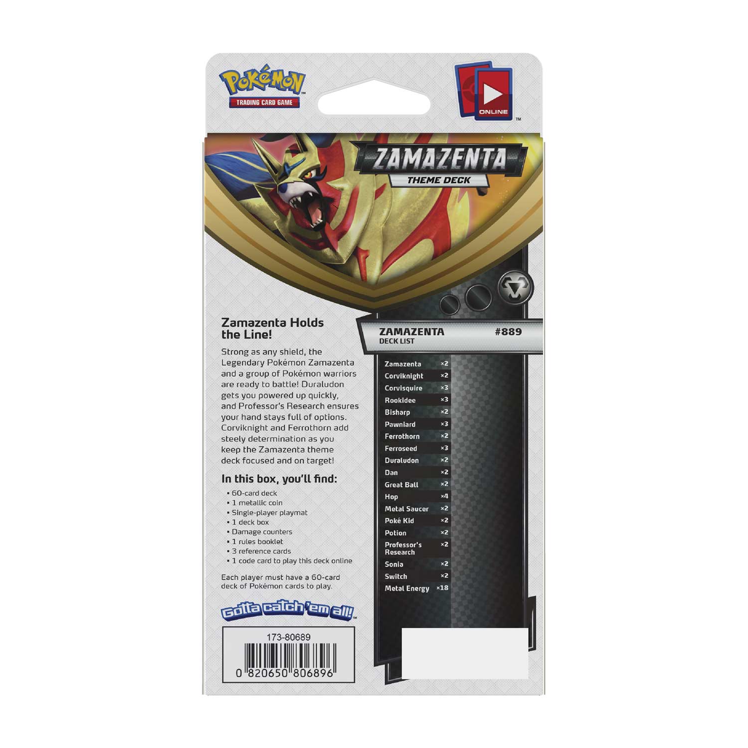 Sword & Shield: Rebel Clash - Theme Deck (Zamazenta) | I Want That Stuff Brandon