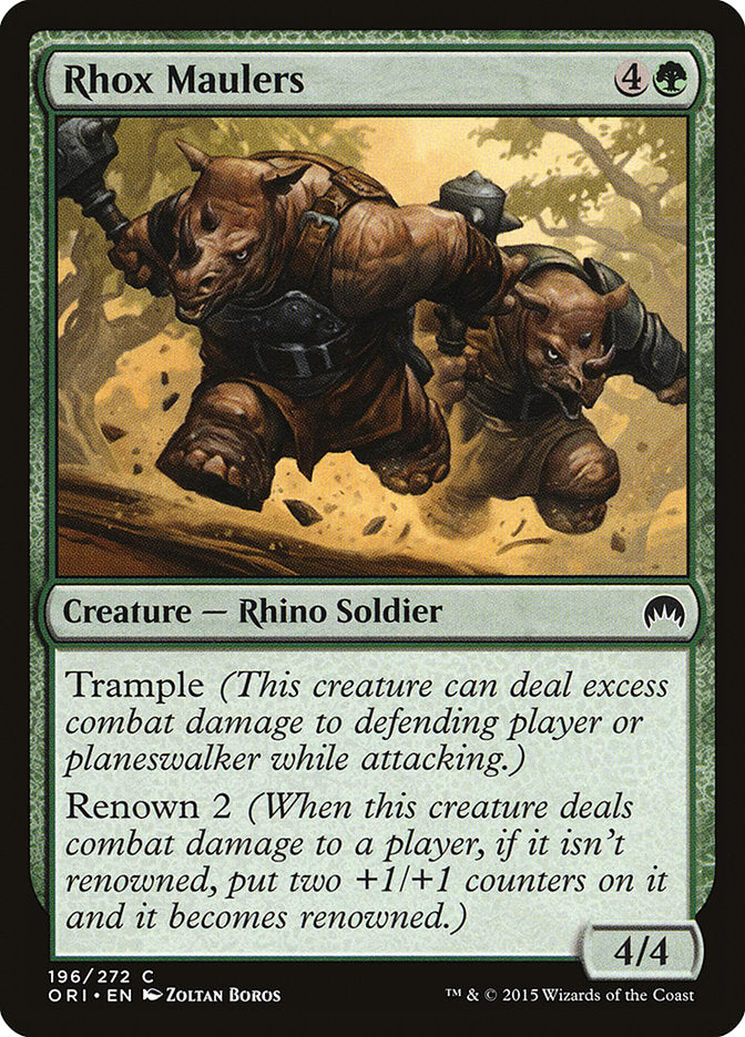 Rhox Maulers [Magic Origins] | I Want That Stuff Brandon