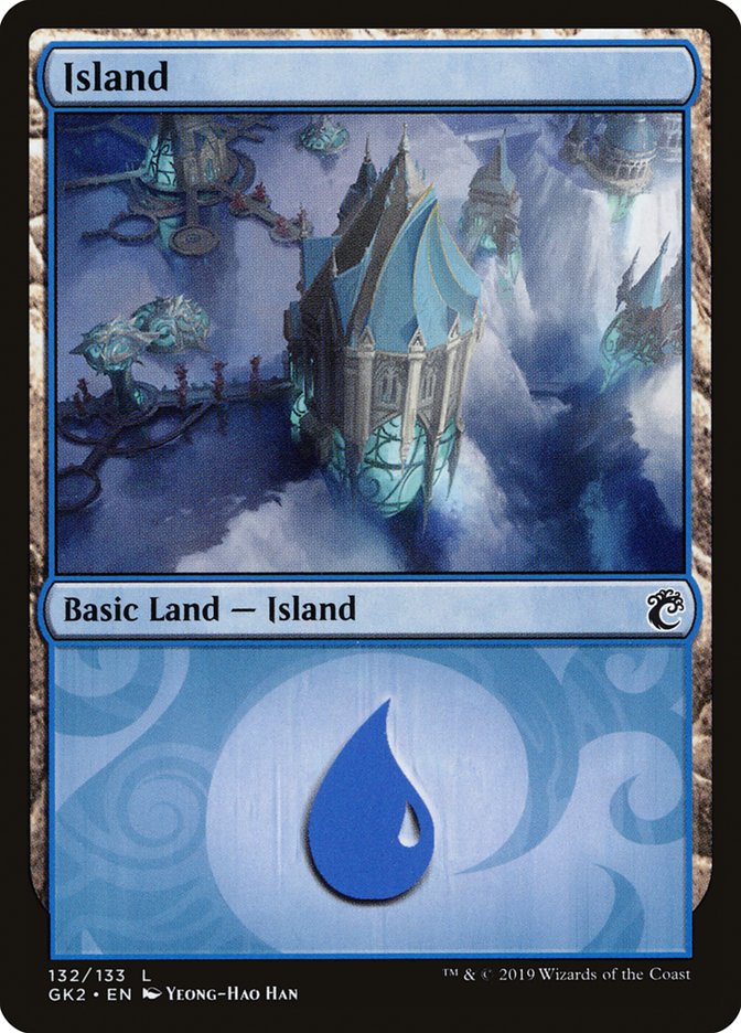 Island (132) [Ravnica Allegiance Guild Kit] | I Want That Stuff Brandon