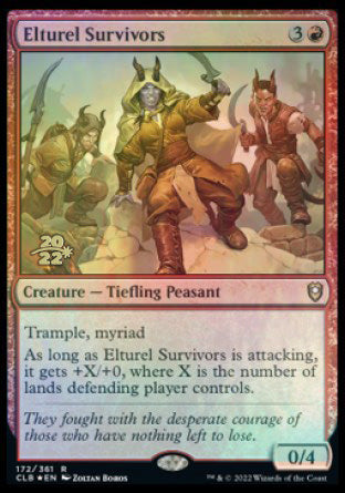 Elturel Survivors [Commander Legends: Battle for Baldur's Gate Prerelease Promos] | I Want That Stuff Brandon