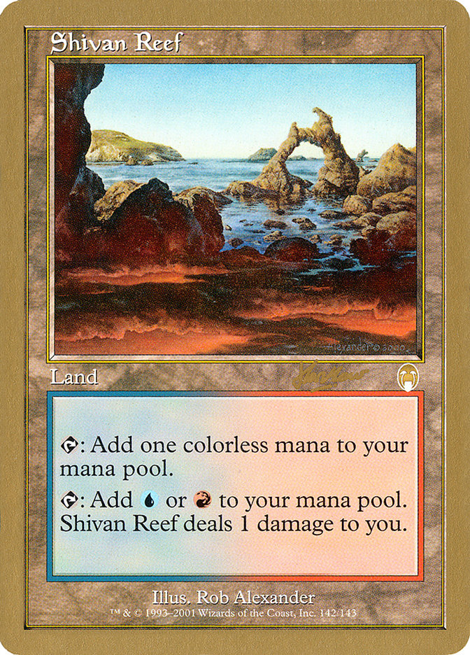 Shivan Reef (Sim Han How) [World Championship Decks 2002] | I Want That Stuff Brandon