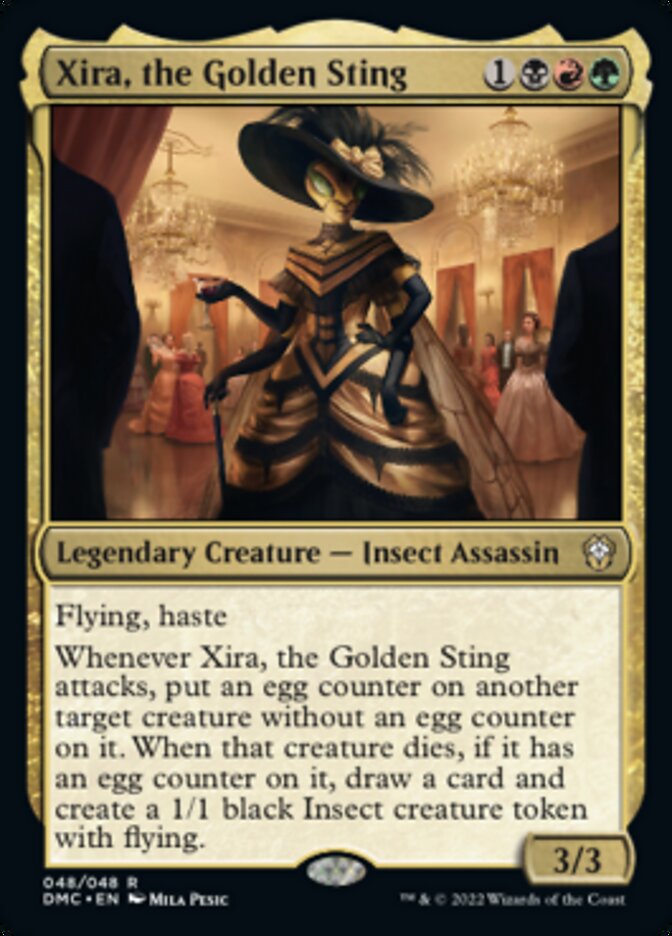 Xira, the Golden Sting [Dominaria United Commander] | I Want That Stuff Brandon