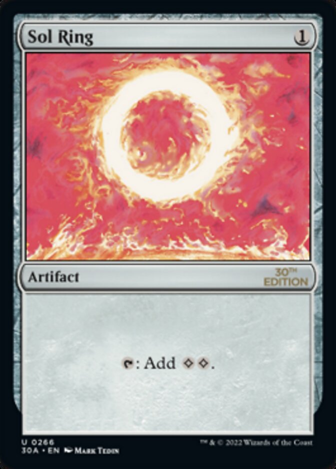Sol Ring (266) [30th Anniversary Edition] | I Want That Stuff Brandon