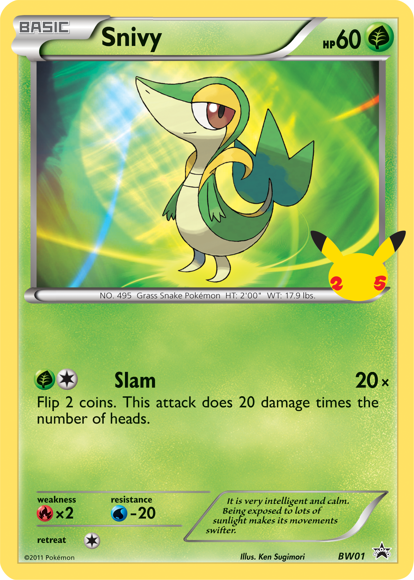 Snivy (BW01) [First Partner Pack] | I Want That Stuff Brandon