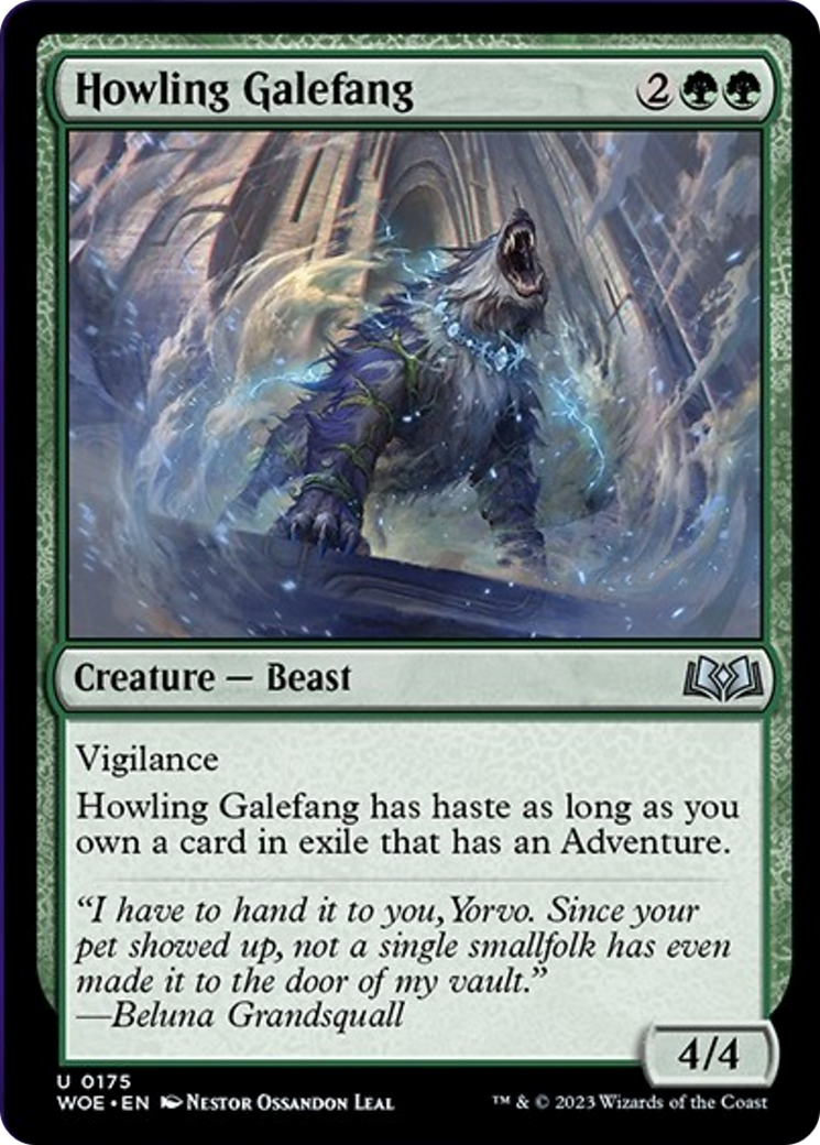Howling Galefang [Wilds of Eldraine] | I Want That Stuff Brandon