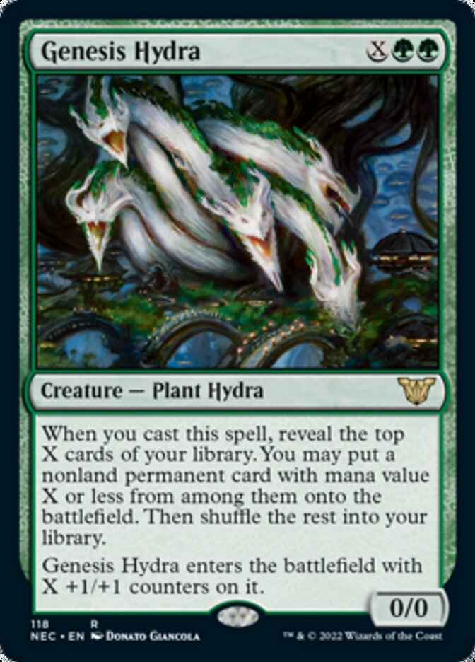 Genesis Hydra [Kamigawa: Neon Dynasty Commander] | I Want That Stuff Brandon