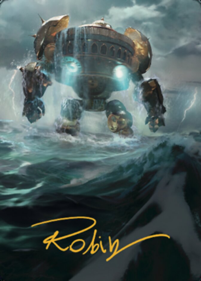 Island Art Card (Gold-Stamped Signature) [The Brothers' War Art Series] | I Want That Stuff Brandon