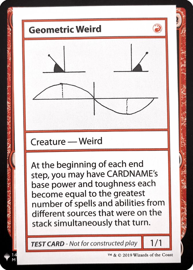 Geometric Weird [Mystery Booster Playtest Cards] | I Want That Stuff Brandon