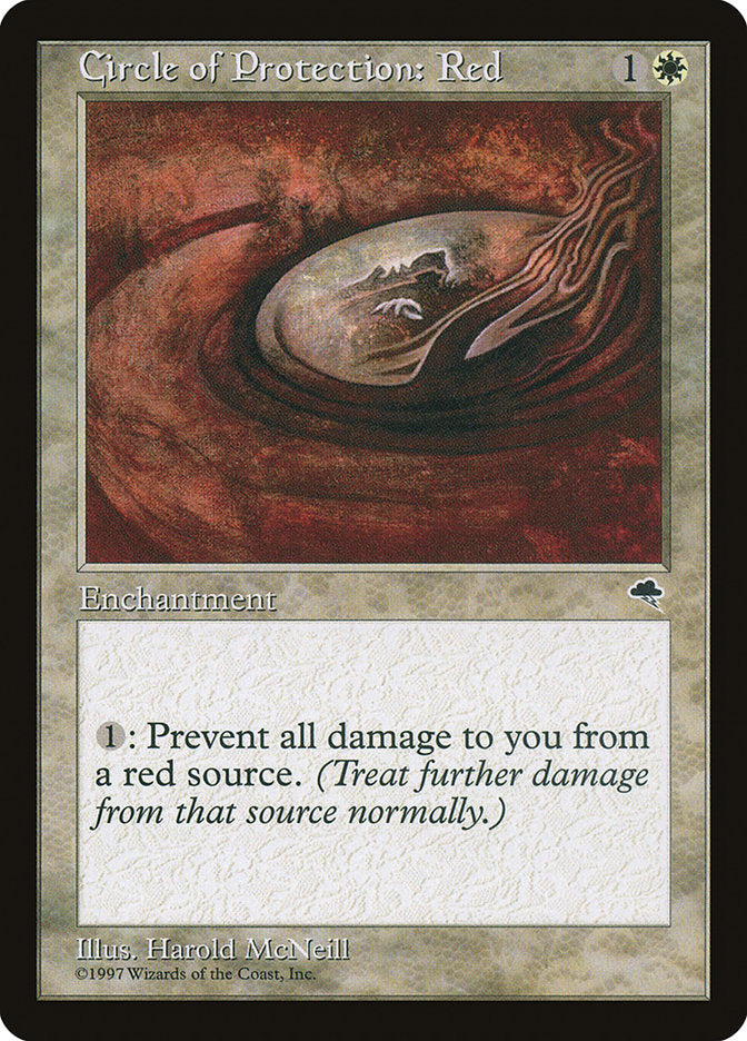 Circle of Protection: Red [Tempest] | I Want That Stuff Brandon