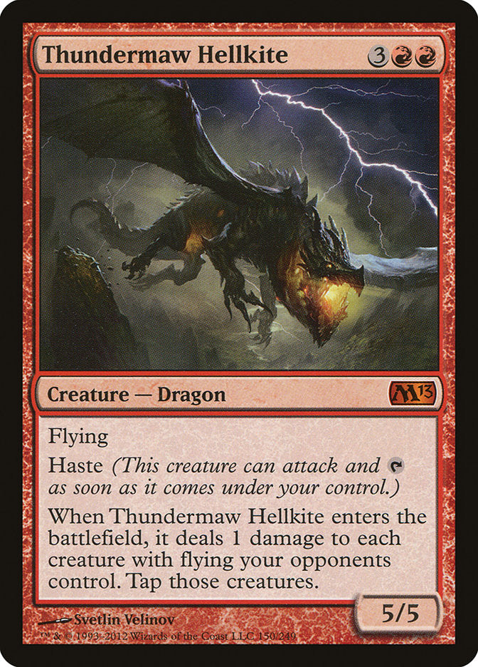 Thundermaw Hellkite [Magic 2013] | I Want That Stuff Brandon