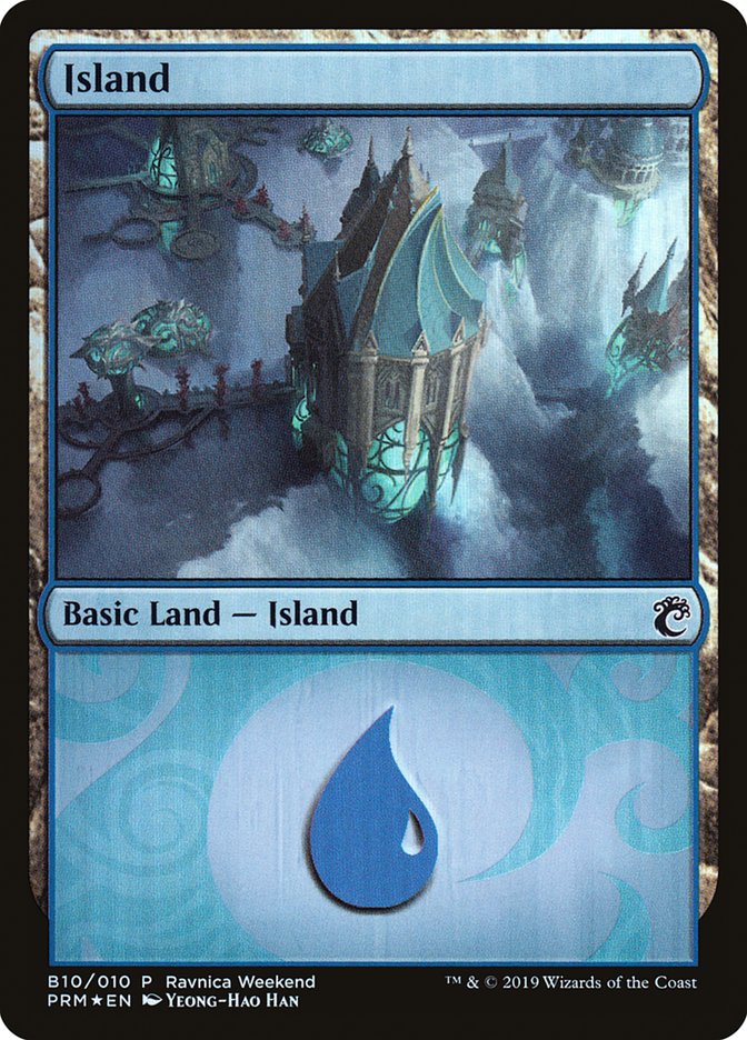 Island (B10) [Ravnica Allegiance Guild Kit] | I Want That Stuff Brandon