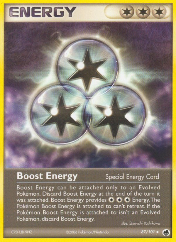 Boost Energy (87/101) [EX: Dragon Frontiers] | I Want That Stuff Brandon