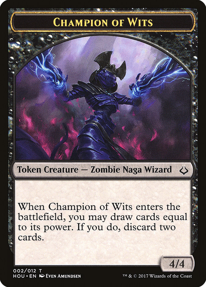 Champion of Wits Token [Hour of Devastation Tokens] | I Want That Stuff Brandon