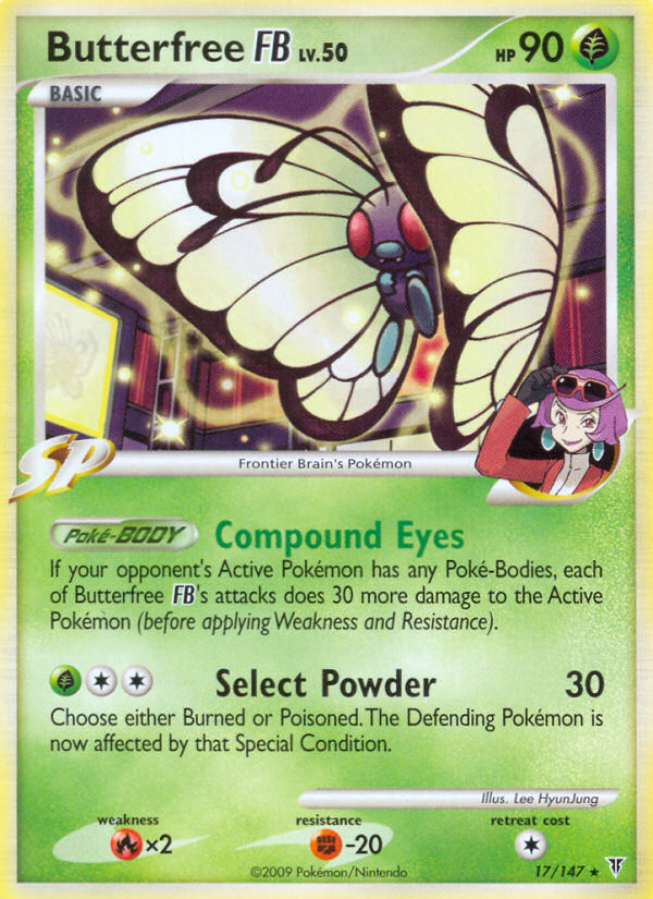 Butterfree FB (17/147) [Platinum: Supreme Victors] | I Want That Stuff Brandon