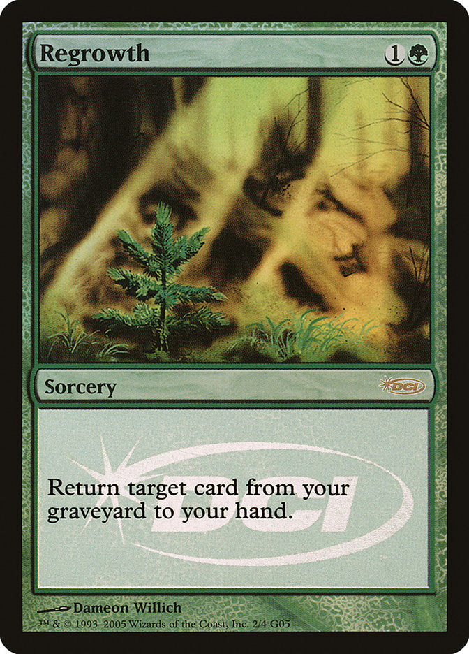 Regrowth [Judge Gift Cards 2005] | I Want That Stuff Brandon