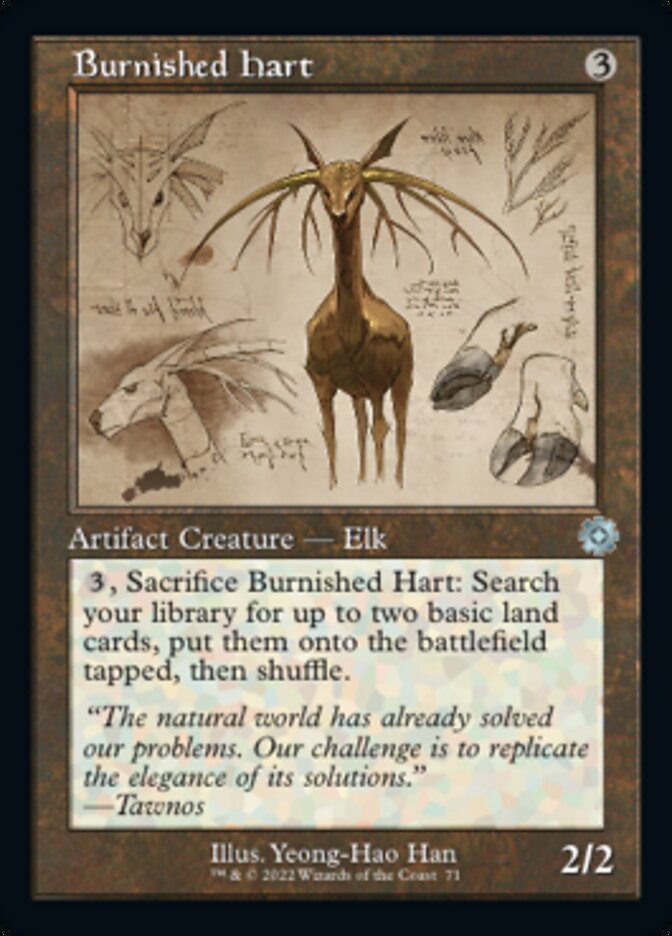 Burnished Hart (Retro Schematic) [The Brothers' War Retro Artifacts] | I Want That Stuff Brandon