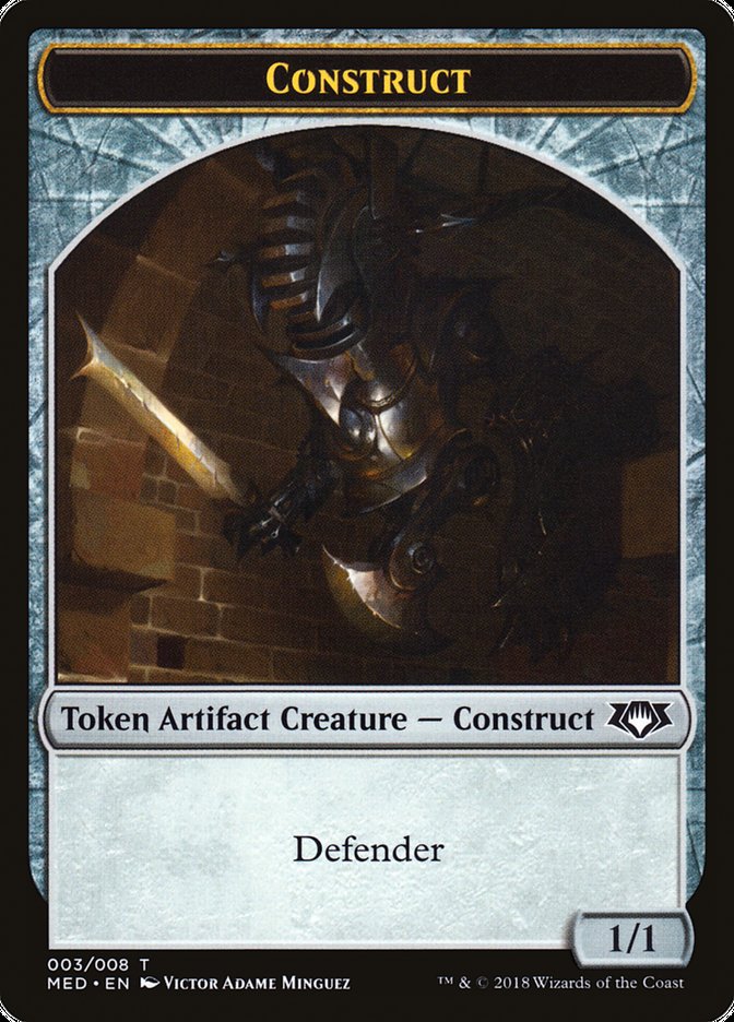 Construct Token (003/008) [Mythic Edition Tokens] | I Want That Stuff Brandon