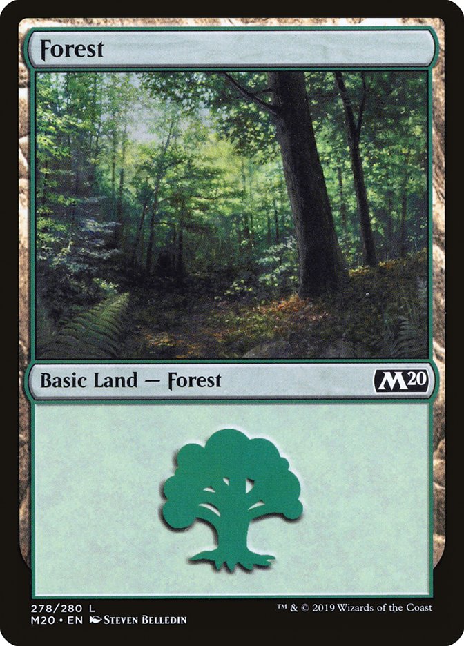 Forest (278) [Core Set 2020] | I Want That Stuff Brandon