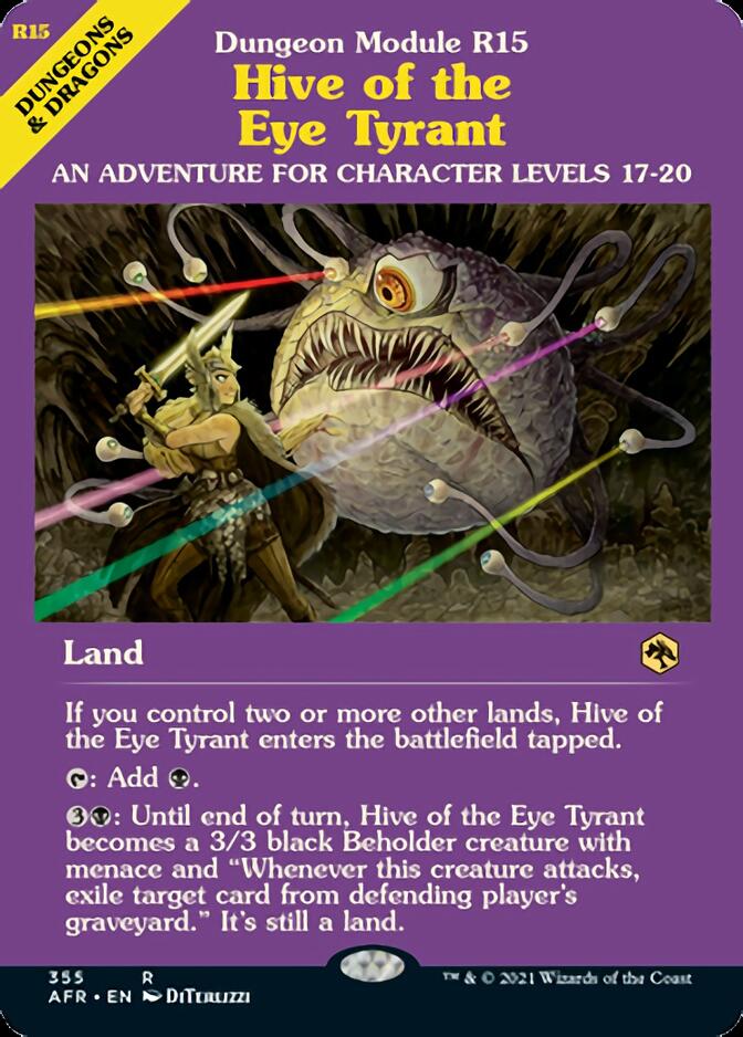 Hive of the Eye Tyrant (Dungeon Module) [Dungeons & Dragons: Adventures in the Forgotten Realms] | I Want That Stuff Brandon