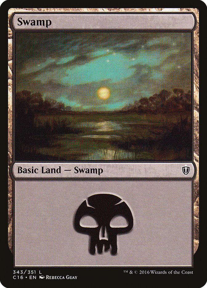 Swamp (343) [Commander 2016] | I Want That Stuff Brandon