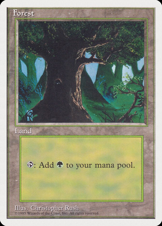 Forest (Creature in Tree Hole) [Rivals Quick Start Set] | I Want That Stuff Brandon