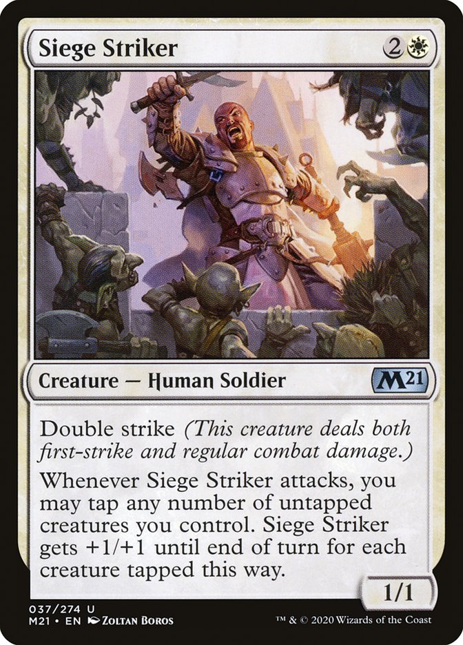 Siege Striker [Core Set 2021] | I Want That Stuff Brandon