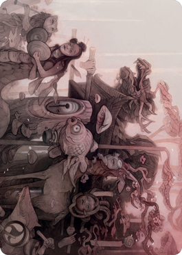 March of Burgeoning Life Art Card [Kamigawa: Neon Dynasty Art Series] | I Want That Stuff Brandon