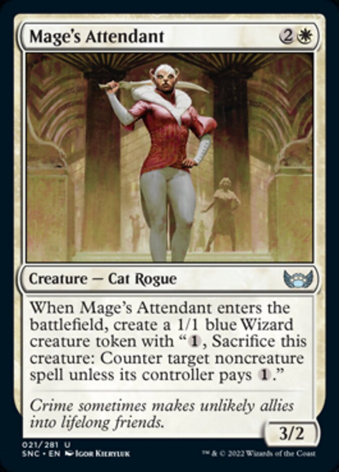 Mage's Attendant [Streets of New Capenna] | I Want That Stuff Brandon