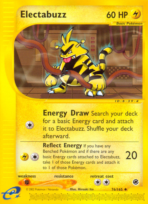 Electabuzz (76/165) [Expedition: Base Set] | I Want That Stuff Brandon