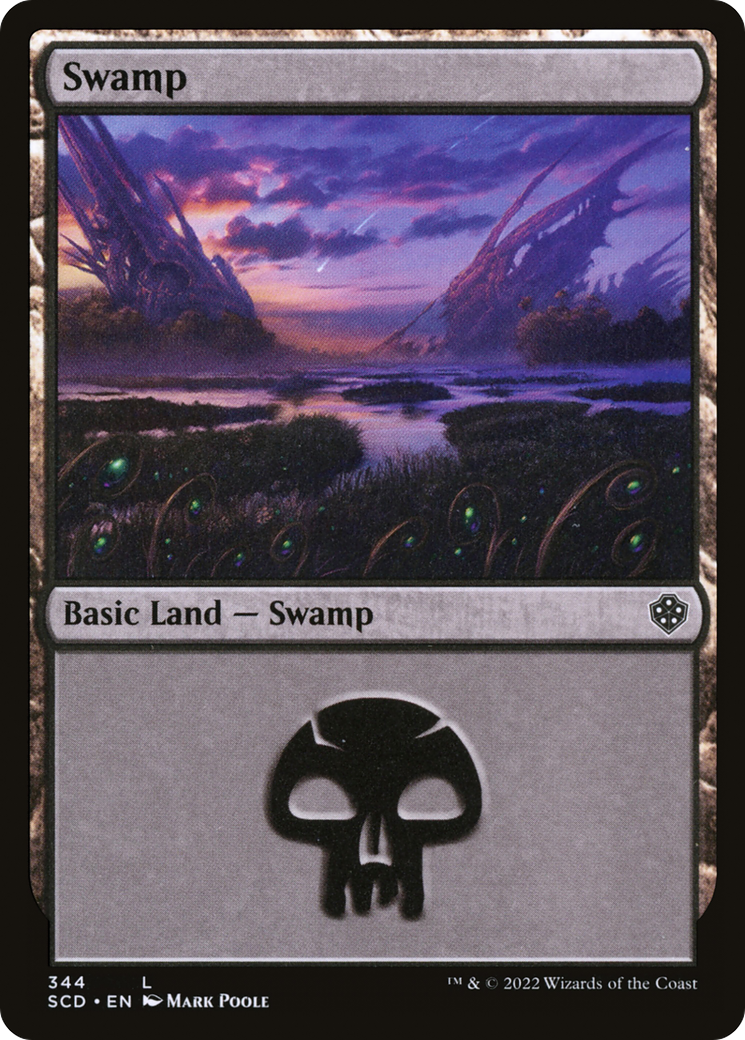 Swamp (344) [Starter Commander Decks] | I Want That Stuff Brandon