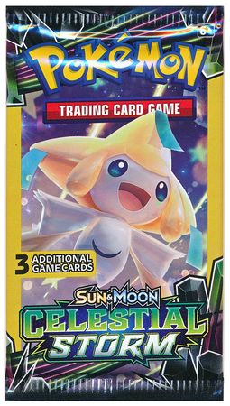 Sun & Moon: Celestial Storm - 3-Card Booster Pack | I Want That Stuff Brandon