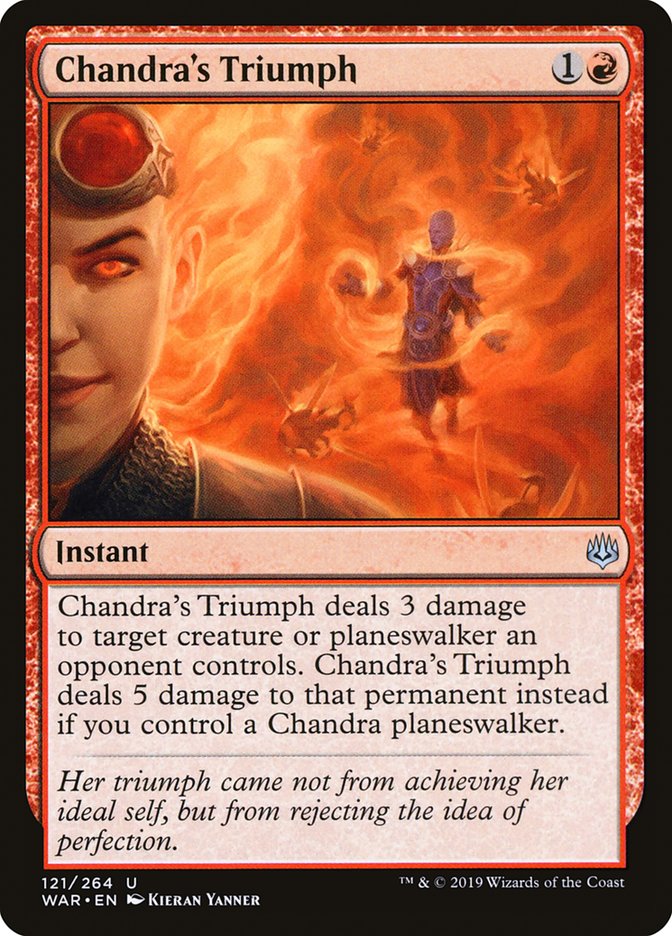 Chandra's Triumph [War of the Spark] | I Want That Stuff Brandon