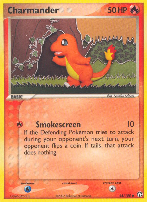 Charmander (48/108) [EX: Power Keepers] | I Want That Stuff Brandon