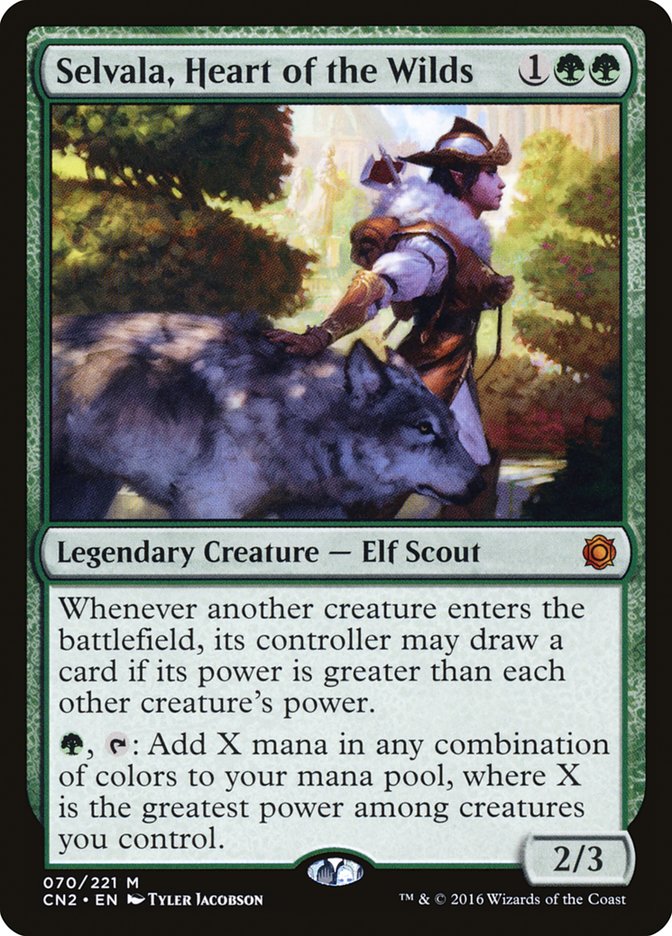 Selvala, Heart of the Wilds [Conspiracy: Take the Crown] | I Want That Stuff Brandon