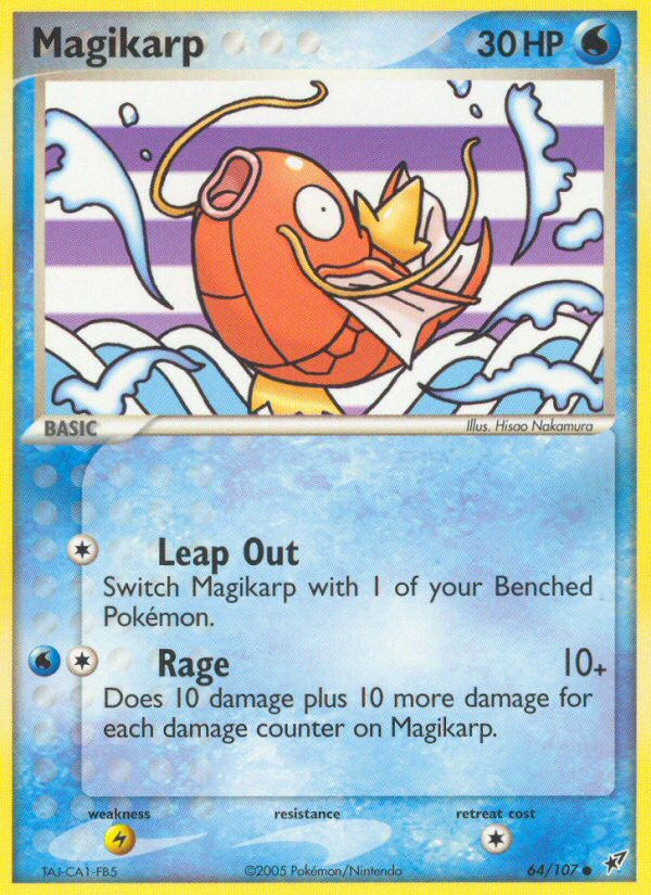 Magikarp (64/107) [EX: Deoxys] | I Want That Stuff Brandon