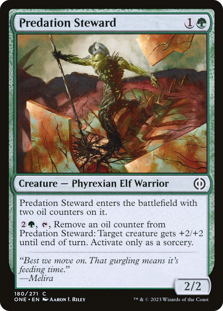 Predation Steward [Phyrexia: All Will Be One] | I Want That Stuff Brandon