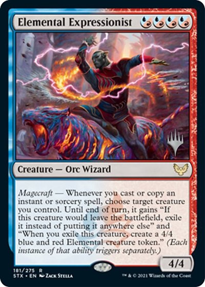 Elemental Expressionist (Promo Pack) [Strixhaven: School of Mages Promos] | I Want That Stuff Brandon