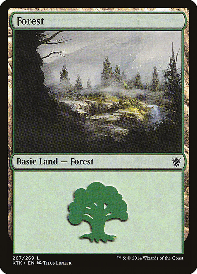 Forest (267) [Khans of Tarkir] | I Want That Stuff Brandon