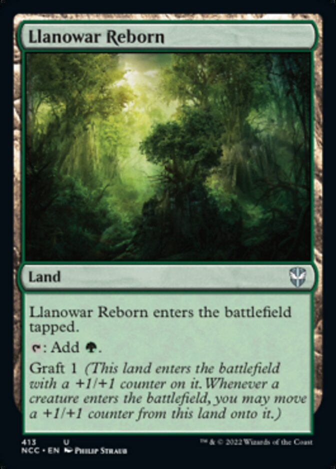 Llanowar Reborn [Streets of New Capenna Commander] | I Want That Stuff Brandon