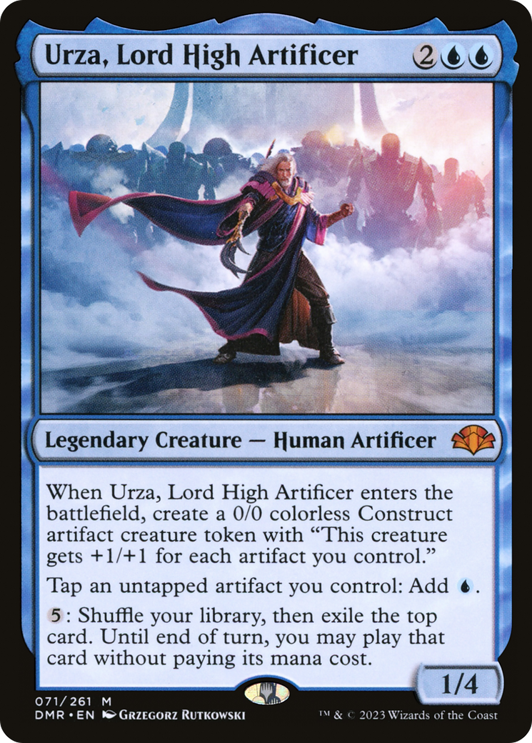 Urza, Lord High Artificer [Dominaria Remastered] | I Want That Stuff Brandon